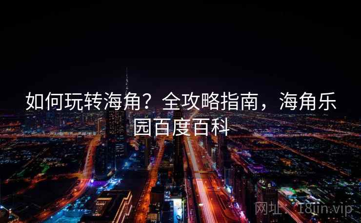 如何玩转海角？全攻略指南，海角乐园百度百科