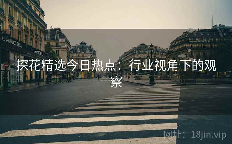 探花精选今日热点：行业视角下的观察